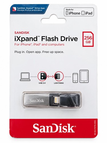 Sandisk ixpand 256gb flash - sandisk,