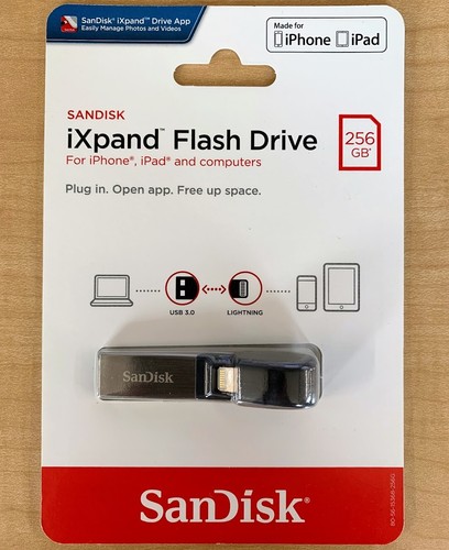 Sandisk 256gb ixpand usb - 256gb, 3.0