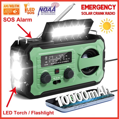 Emergency solar hand - emergency, crank